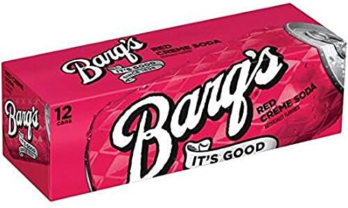 Barq's Red Creme Soda, 12 oz (24 Cans)
