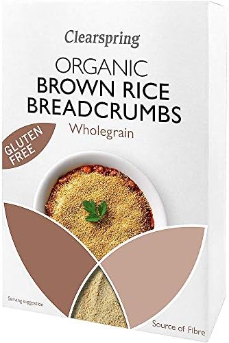 Clearspring - Organic Gluten Free Wholegrain Brown Rice Breadcrumbs - 250g