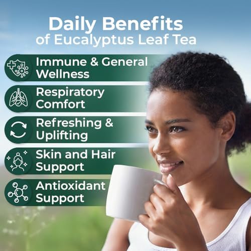 4 oz Dried Eucalypt Leaves Dry Herbal Tea (Eucalyptus) 113g Long Big Eucalyptus Leaf Herb Hojas De Eucalipto