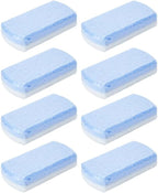 WOONEKY Double Sided Pumice Stone Foot Callus Scrubber Dead Skin Remover Lightweight Portable Foot Pedicure Tool 3.74X1.96 Inch for Feet Exfoliation and Heel Cleaner