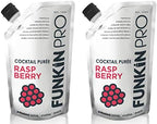 Funkin Raspberry Puree 1kg (Pack of 2)
