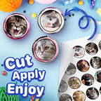 30 x Edible Cupcake Toppers Themed of Cats Collection of Edible Cake Decorations | Uncut Edible on Wafer Sheet