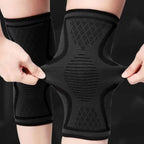 2 Pack Knee Brace for Women & Men, Compression Knee Brace, Knee Support Sleeve for Running, Workout, Sports - Black