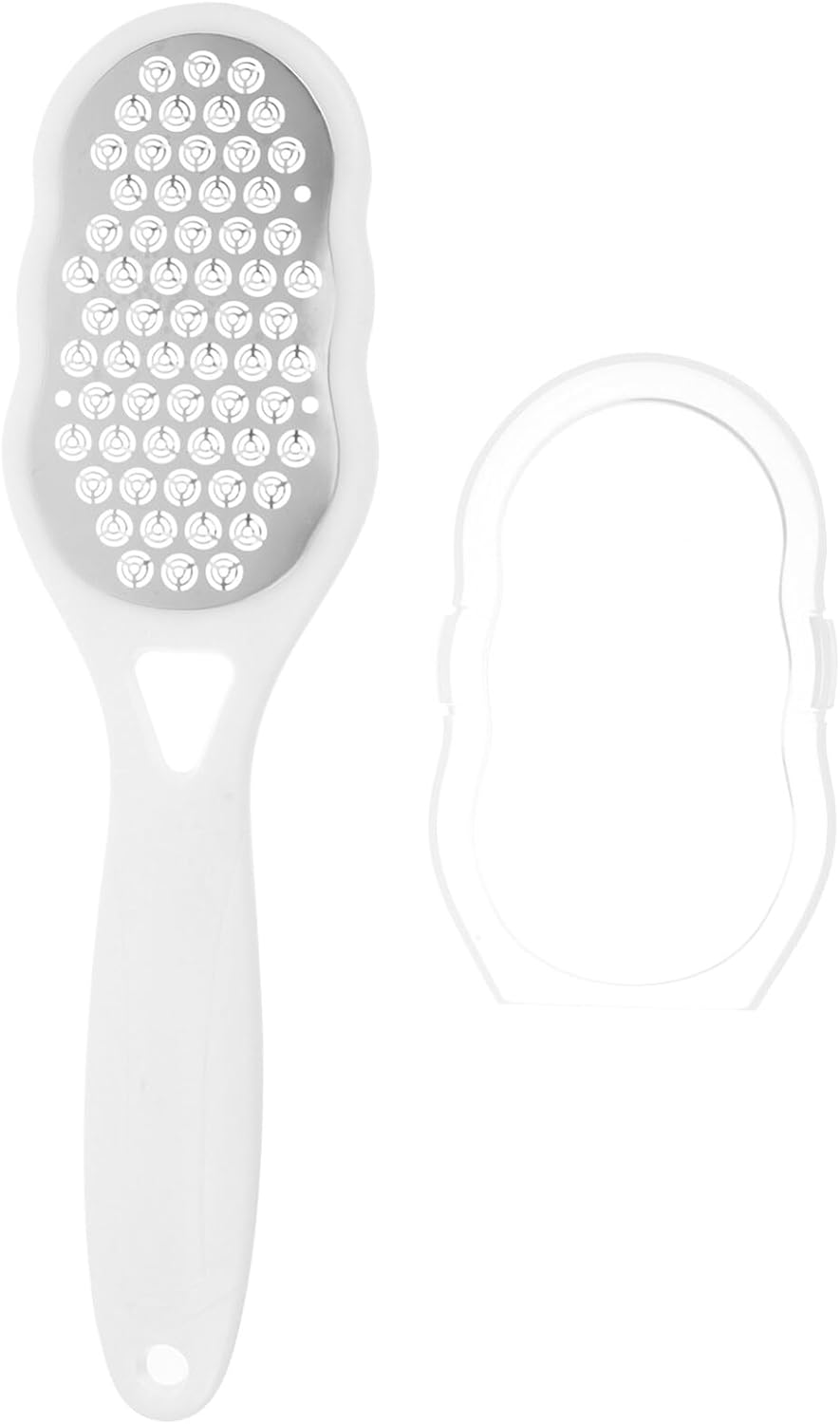 Beaupretty Tools Dry Skin Remover for Feet Foot Exfoliator Tool Foot Care Trimmer Foot Scraper Foot Files Hard Skin Remover Foot File Foot Skin Remover Pedicure Stainless Steel Scrubber White