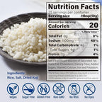 YAMASAN KYOTO UJI Japanese Semi-Dried Shio Rice Koji, Live Koji Culture, Prebiotic, Add Umami to Your Dishes, Easy Fermentation at Home, No Need to Rehydrate, Gluten-Free, Soy-Free, Vegan, 250g(8.8oz)