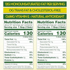 HELIXENOS High Oleic Sunflower Oil – Refined, Deodorized & Winterized, Non-GMO, Gluten-Free, Heart-Healthy Cooking Oil for Frying, Baking, Salad Dressing & Skincare – (169 Fl Oz x1)