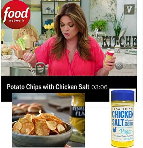 JADA Spices Chicken Salt Spice and Seasoning - Original Flavor - Vegan, Keto & Paleo Friendly - Perfect for Cooking, BBQ, Grilling, Rubs, Popcorn and more - Preservative & Additive Free