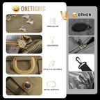 OneTigris IFAK Pouch - Large IFAK Molle Pouch Empty First Aid Bags Only Medical Trauma Kit Bag EMT Pouch MED Waist Bag for Outdoor