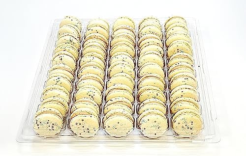 50 Pack Gourmet Caramel French Macaron | A great addition for your bakery establishment or your next party