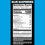 SOUR JACKS, Sour Gummy Wedges, Blue Raspberry Flavored Candy, 5oz Bag (12 Pack)