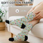Dogs Socks for Women, Dog Lover Gifts for Women, Funny Novelty Soft Comfort Socks, Gift for Dog Mom