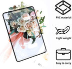 4Pcs Page Magnifying Sheet 3X Lightweight Optical Plastic Fresnel Lens Bookmark Flat Magnifier for the Elderly and People with Low Vision Reading Small Prints, Maps and Books