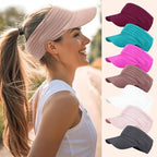 Unisex Outdoor Sport Sun Visor Hats Adjustable Empty Top Baseball Cap,Sun Hat for Women and Men