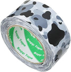 SagaSave 1PCS Waterproof Packaging Tape Decorative Cow Pattern Tape for Packing Shipping Moving and Storage Business Packaging Supplies (1.96" x 109 Yard)
