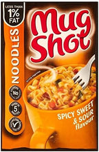Mug Shot Noodles Spicy Sweet & Sour Flavour (67g) - Pack of 6