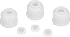 StonyLab Plastic Screw Caps Replacement Caps for Thermometer Inlet Adapter 14/20, 19/22 and 24/40, 3-Pack