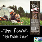 Primal Strips Meatless Vegan Jerky, Thai Peanut, 1 Ounce (Pack of 24)