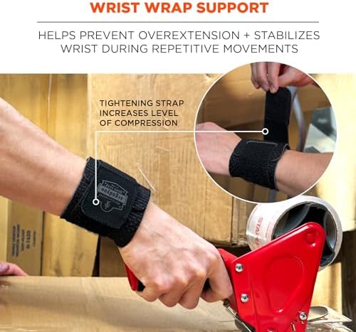 Ergodyne ProFlex 415 Neoprene Wrist Wrap Support, Ambidextrous