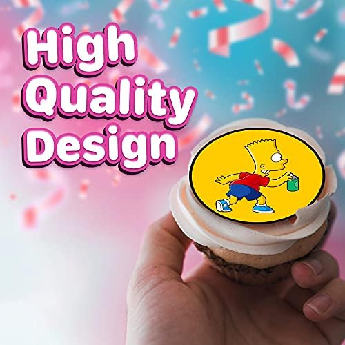 30 x Edible Cupcake Toppers – Family Fun Adventure-Inspired Collection of Edible Cake Decorations | Uncut Edible on Wafer Sheet