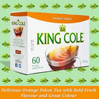 King Cole Premium Orange Pekoe Tea - 60 Tea Bags (Loose Leaf & Boxed)