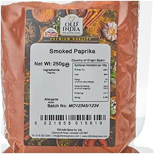 Old India Smoked Paprika 250 g