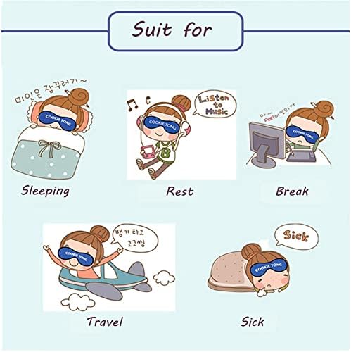 HXINFU Happy Birthday Sleeping Eye Mask Cute Sleep Mask Girls Birthday Gift