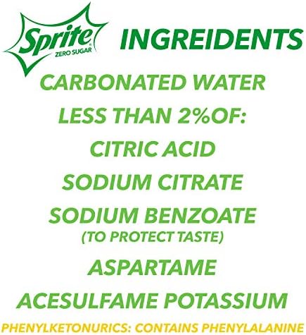 Sprite Zero, 12 fl oz, 12 Pack