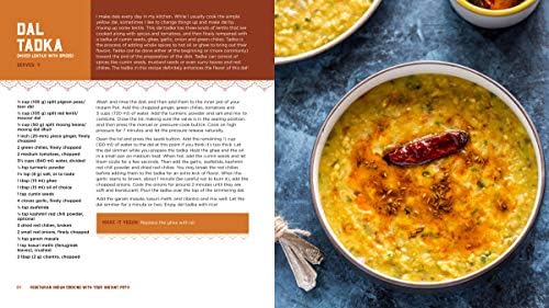 Vegetarian Indian Cooking with Your Instant Pot: 75 Traditional Recipes That Are Easier, Quicker and Healthier