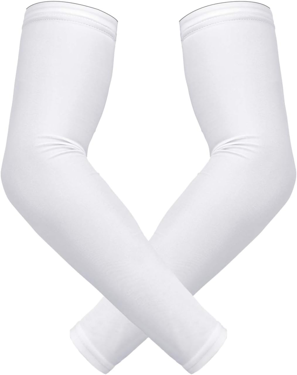 HDE Arm Sleeves for Men Women, Compression Sleeve Arm UV Protection Basketball Baseball Football (Pair)
