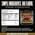 Better Than Bouillon Premium Roasted Beef Base, Makes 38 Cups of Broth, 8 oz