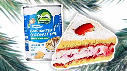 Nature's Charm Evaporated Coconut Milk (3 Pack, Total of 36.6fl.oz)