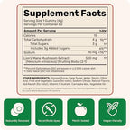 Fungies Lion's Mane Mushroom Gummies, Mixed Blueberry & Strawberry Flavor - Mushroom Supplement Gummy for Adults & Children Supports Brain Health, Cognitive Function, Focus, Memory & Mood, 60 Servings