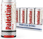 Palestine Cola Carbonated Soft Drink, 330ml Can, 24-Pack