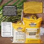 Rani Ambemohar Indian Rice 64oz (4lbs) 1.81kg Cloth Bag ~ All Natural | Gluten Friendly | Vegan | Kosher | Export Quality | Indian Origin