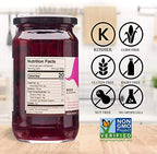 Pickerfresh Pickled Beets | Crinkle Cut Sliced Beetroot | Simple Natural Ingredients | Non-GMO, No Artificial Color & No Preservatives | 16 oz (6 Pack)