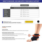 Champion Ankle Support, Figure 8, Neoprene, Small
