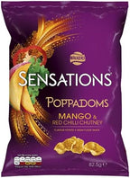 Walkers Sensations Poppadoms Mango And Red Chilli Chutney
