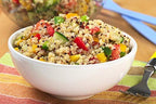 Pride Of India - Natural Three Color Quinoa - 100% Royal Bolivian Superior Grade Protein Rich Whole Grain, 1.5 lbs (24oz) Jar
