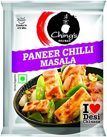 Ching's Secret Paneer Chilli Masala 10g - Pack of 20 (Multi-Colour)