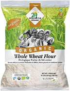 24 Mantra Organic Whole Wheat Atta - 20 Lb, (Pack of 1)