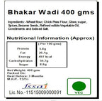 Jaiccha Ghasitaram Bhaidooj Gifts - Bhakar Wadi 400gms in White Paper Pouch