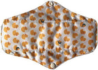MUMBABY 5 Pieces 10 Inch (25.4cm) Regular Charcoal Bamboo Mama Cloth/Menstrual Pads/Reusable Sanitary Pads (Little Yellow Duck, Medium)