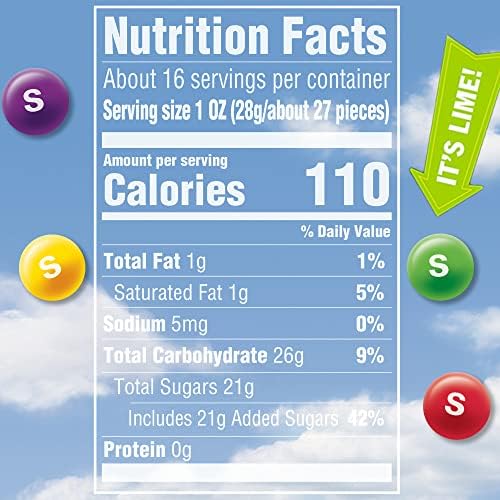 Skittles, Original Candy Sharing Size Bag, 15.6 oz