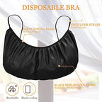 Geyoga 100 Pcs Disposable Bra for Women Nonwoven Underwear Spa Tops Individually Packed for Massage Tanning Salon