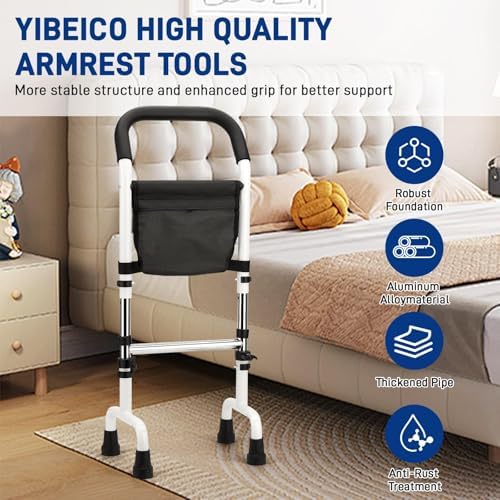 Upgraded Mobility Stand Assist Aid for Elderly, Adjustable Walking Cane for Seniors and People with Limited Mobility