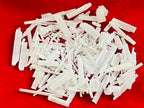 Indian Consigners Natural Crushed Polished Tumbled Gem Stone Chips, Decoration & Healing Crystals (Selenite)