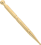 Healeved Brass Acupoint Tool for Trigger Point Massage Acupressure Pen for Muscle Relief and Improved Circulation Portable Massage Hand Tool Acupressure Stick