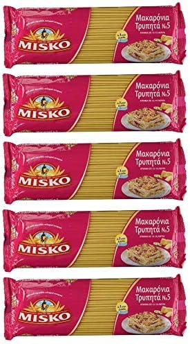 Misko #2 Greek Macaroni Pastitsio Pasta Noodles 500g (5 Pack)