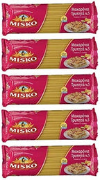 Misko #2 Greek Macaroni Pastitsio Pasta Noodles 500g (5 Pack)