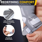 NeoTech Care Elbow Support Brace (Gray, Size M, 1 Unit)